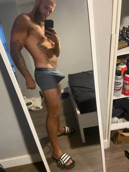 Bro didn’t want to touch my bulge :/