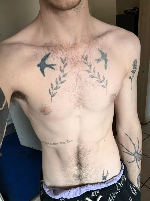 Busy removing the chest ones