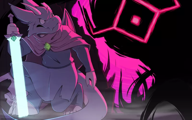 Commission I recently finished! (art by me, @chickensnpies1 on Twitter)