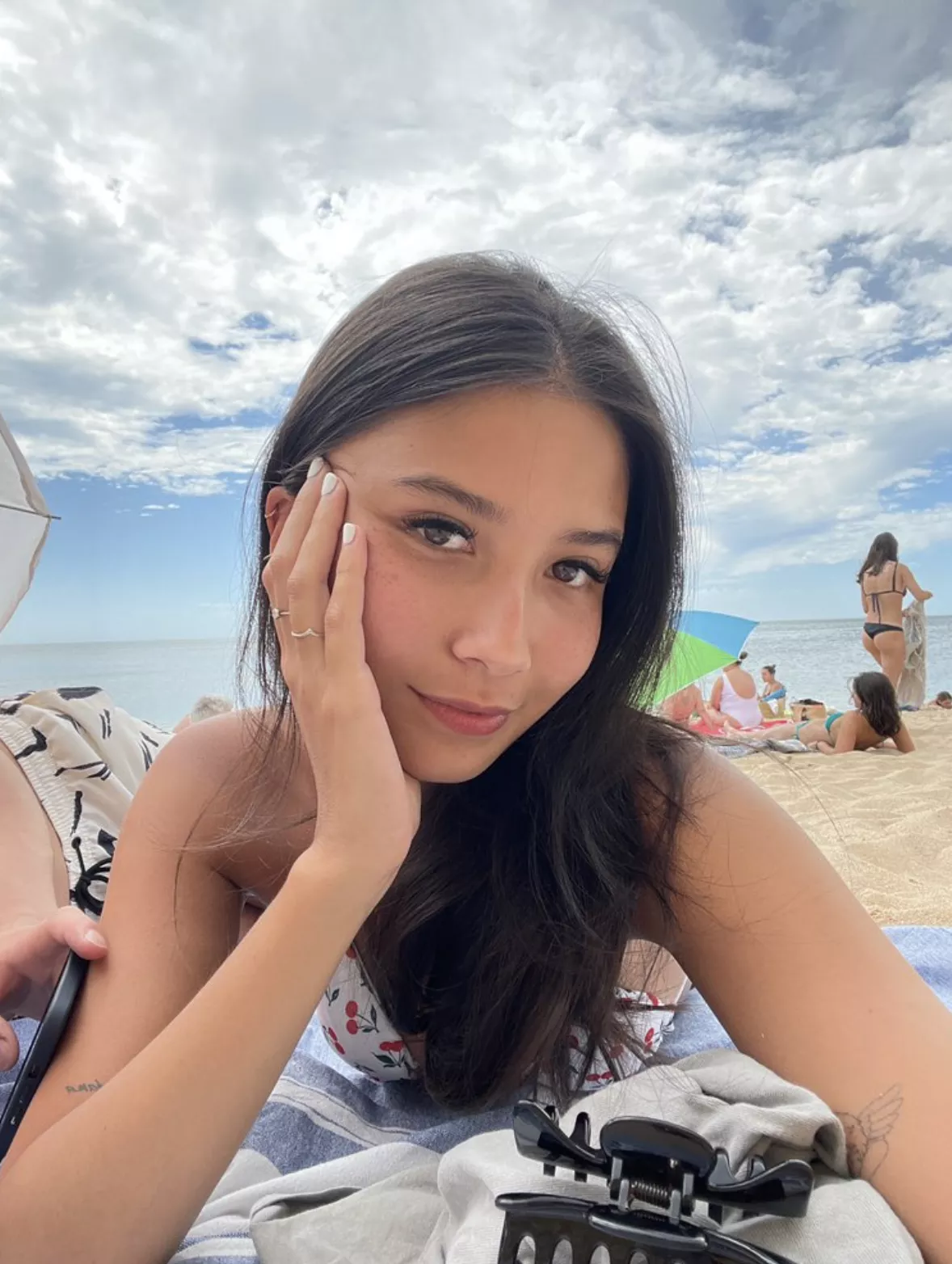 Creeps at the beach keep looking at me