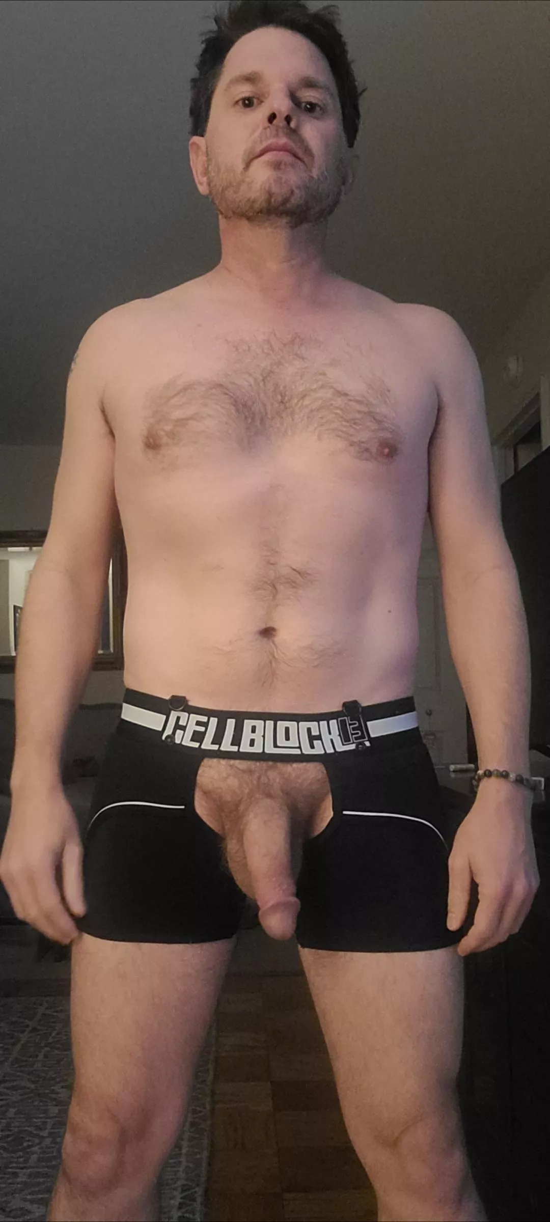 Crotchless boxer briefs