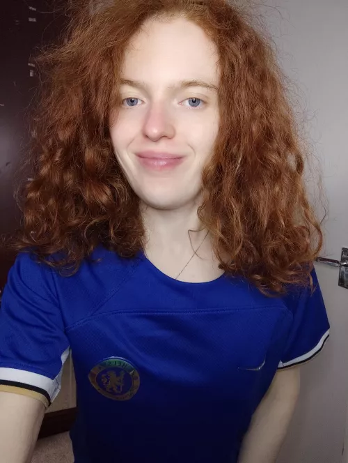 Don't need it in a football shirt