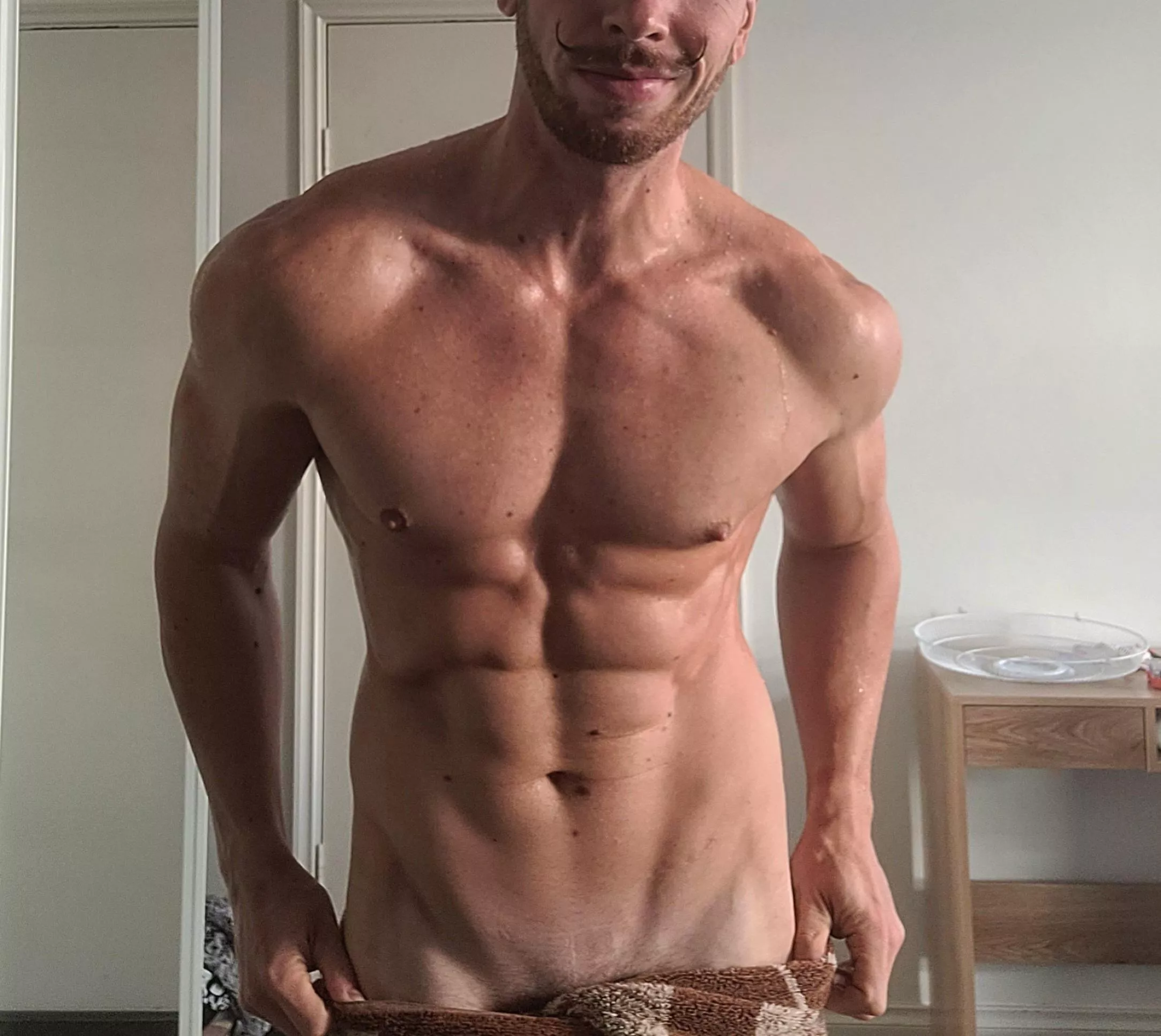 Dripping after a good 1on1 workout