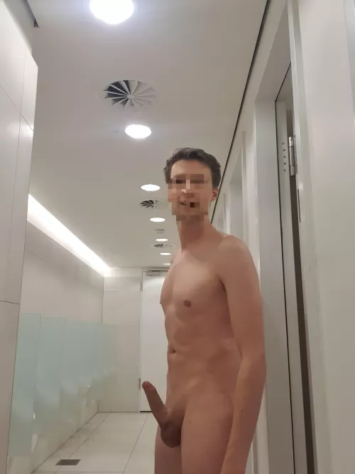 Enjoyed the risk - at anytime someone could enter the room through the door behind me