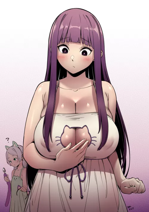 Fern in a kitty babydoll (Sousou no Frieren)