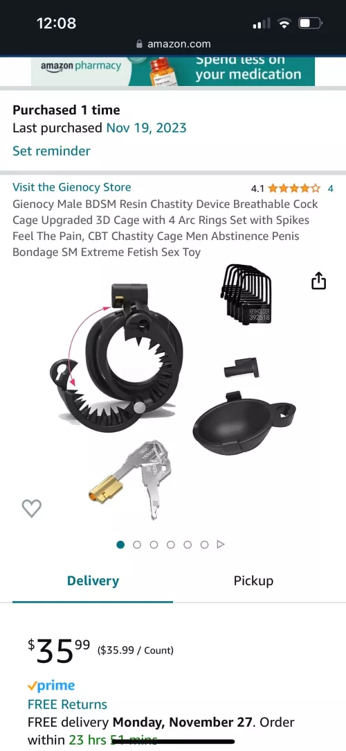 Finally… a cage I absolutely cannot escape 😲