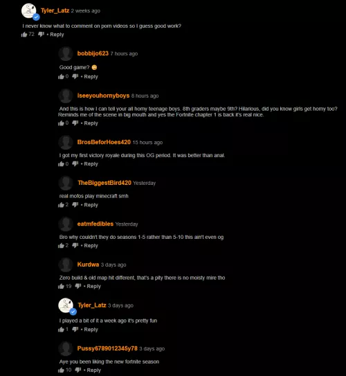 Fortnite discussions