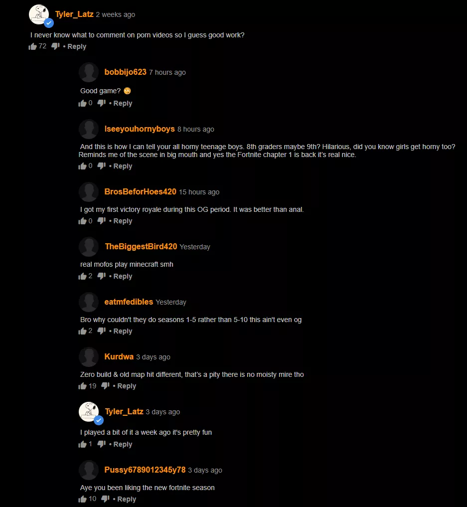 Fortnite discussions