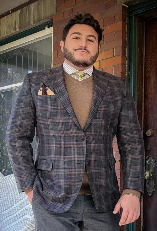 How do we feel about a man in a suit and tie?