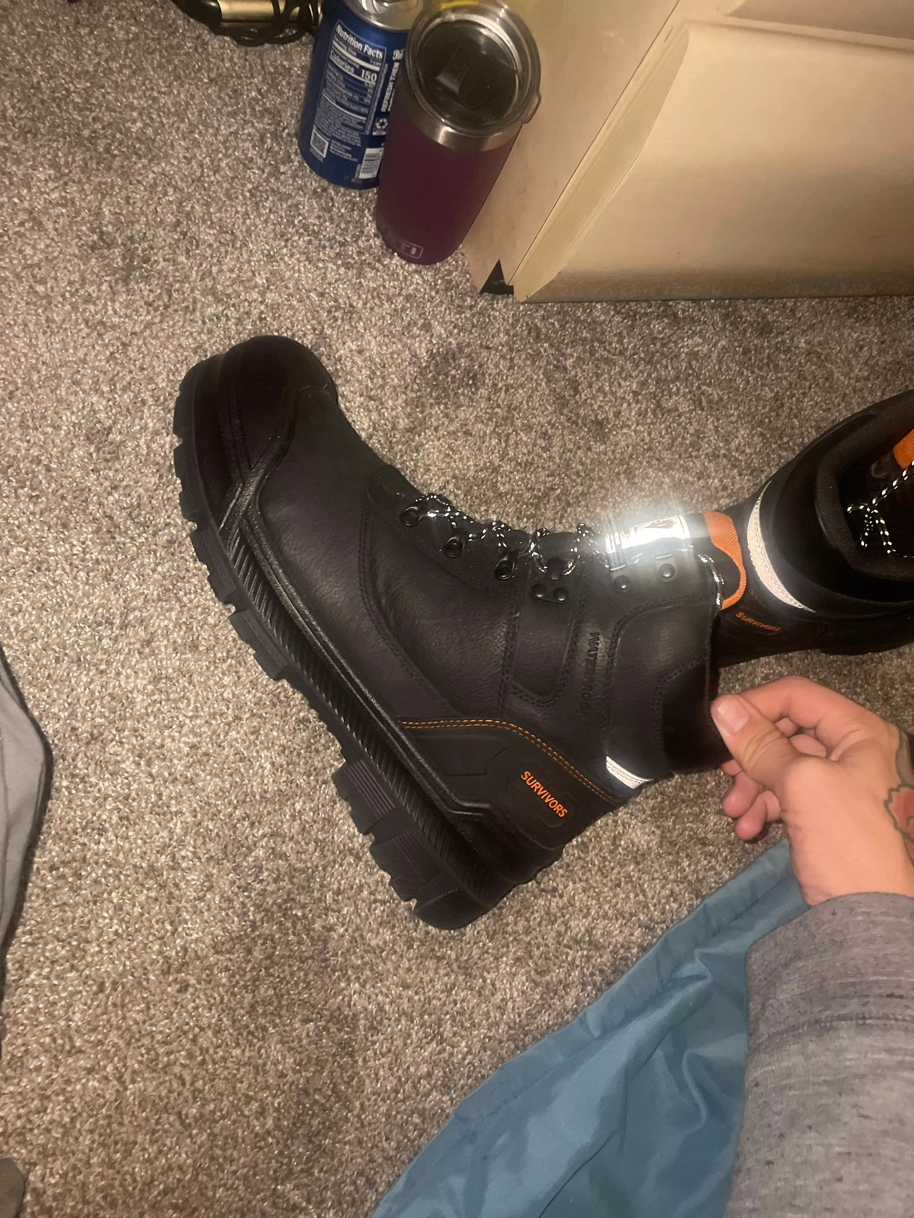 I can’t find the model name of these Herman Survivors, can anybody help me? (They are steel toes with bumpers and they have a steel lined anti-puncture midsole, both of which make the boots heavy as hell lol) Thanks ahead of time 🙏🏻