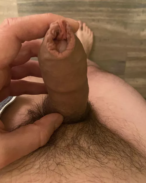 I even like the skin at the end of the foreskin