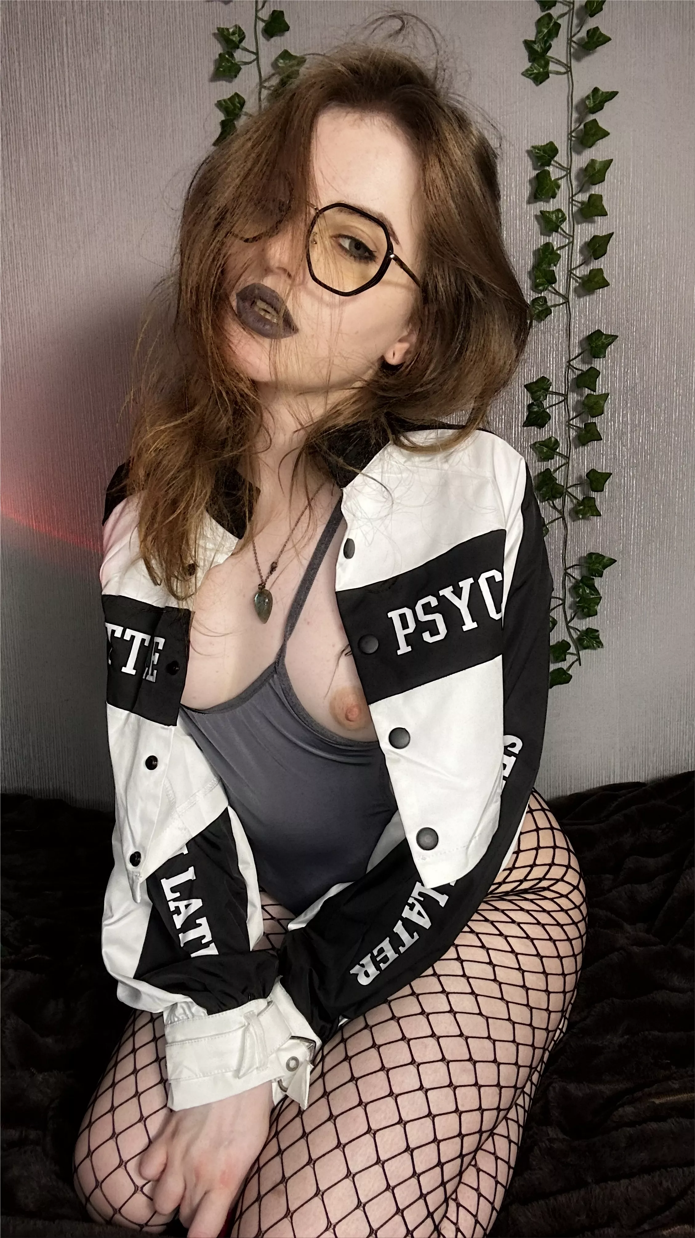 I think wearing only a skirt is sexy