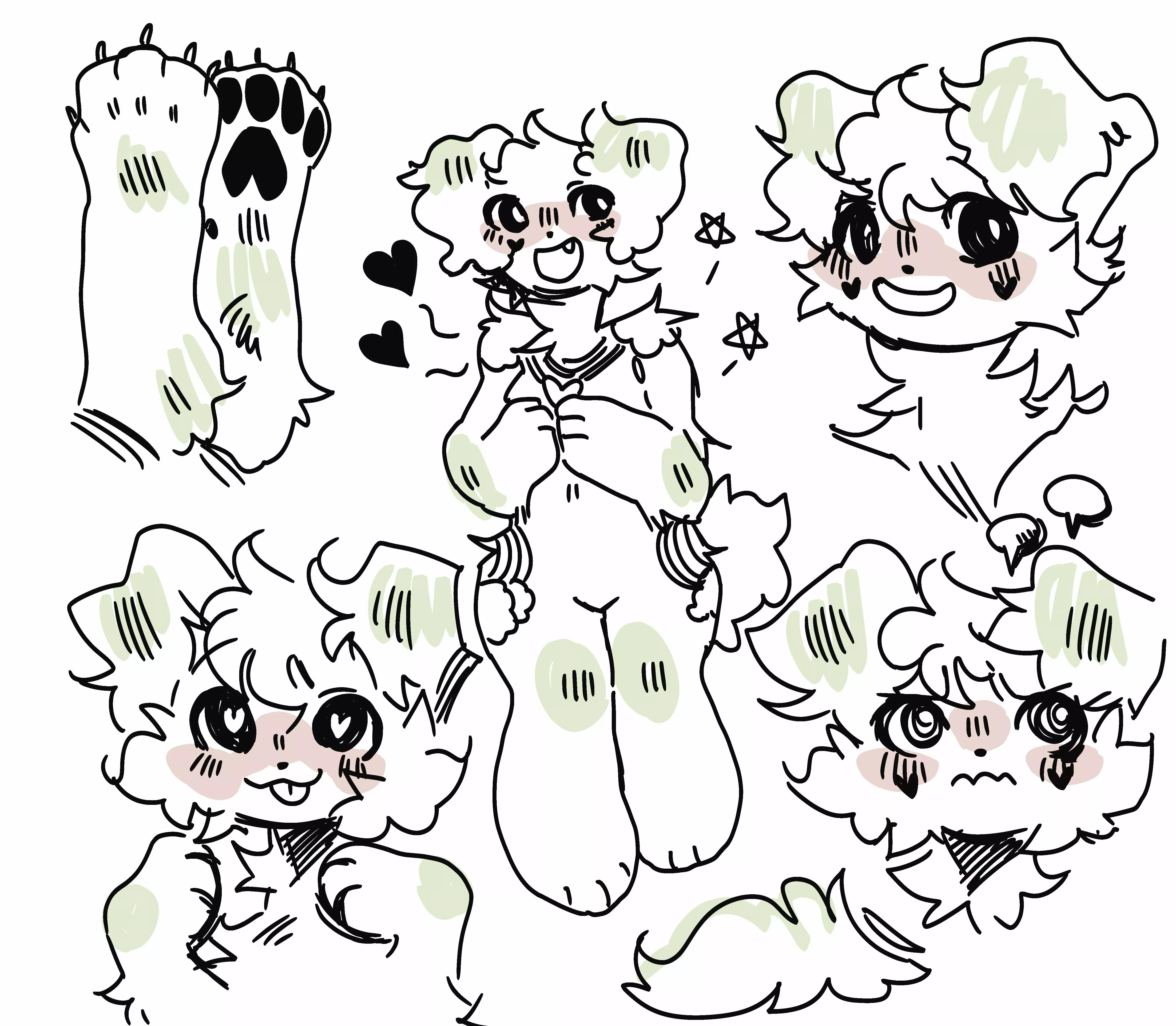 I will draw your oc in sketch stylee