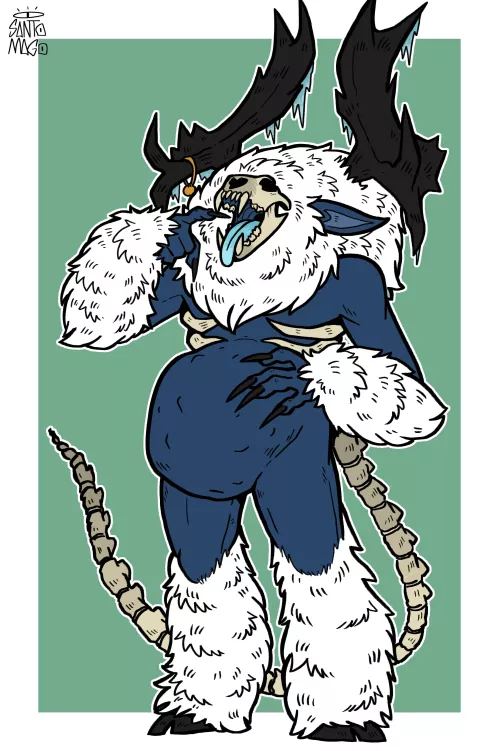 {IMAGE} A big girl after a little snack