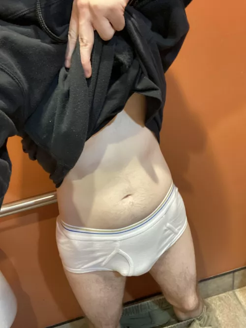 In my tighty whities!