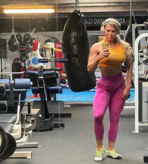 I've been going to the gym a lot lately