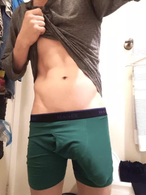 Like daddy’s bulge?