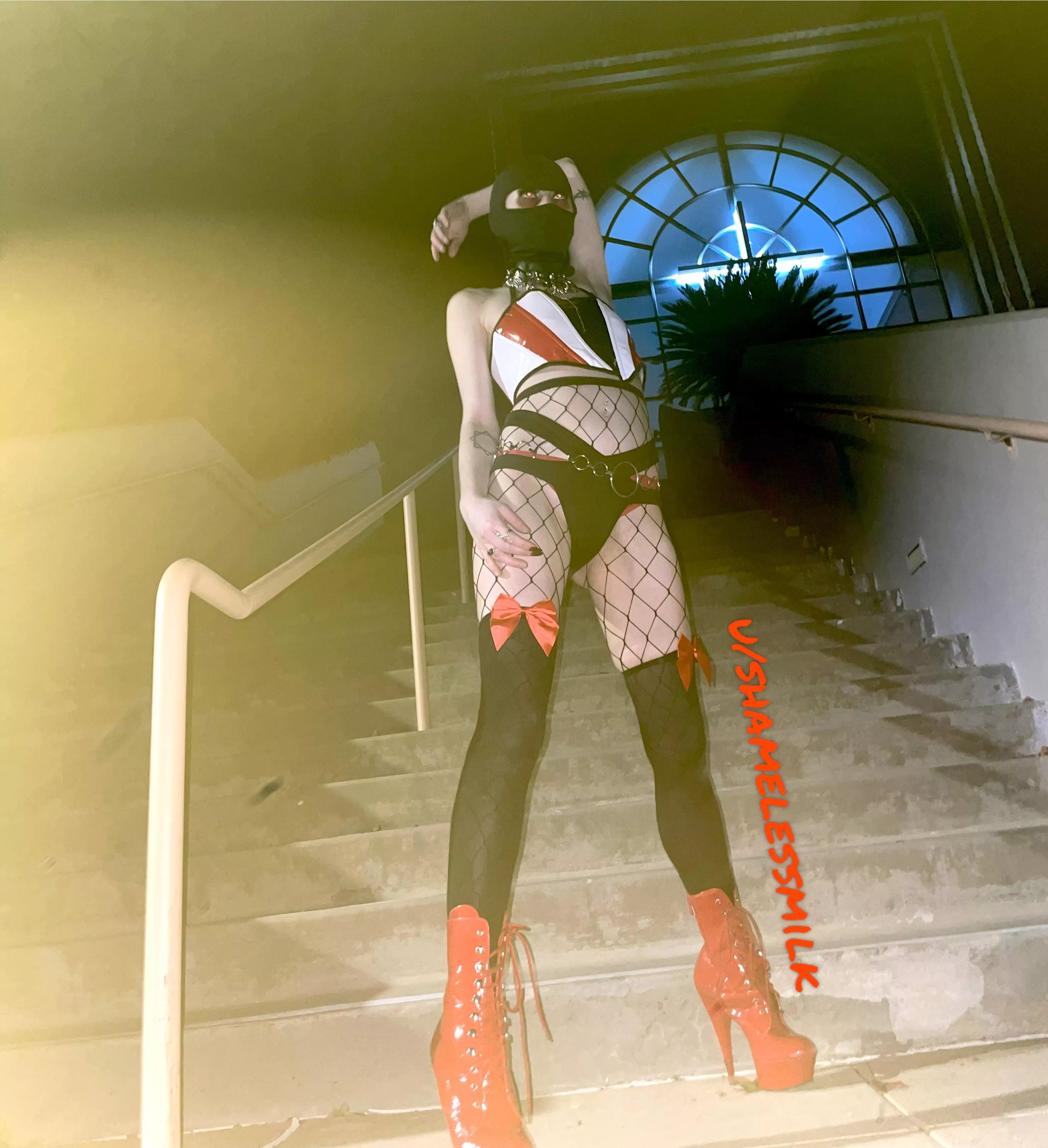 Modeled for a video shoot last night