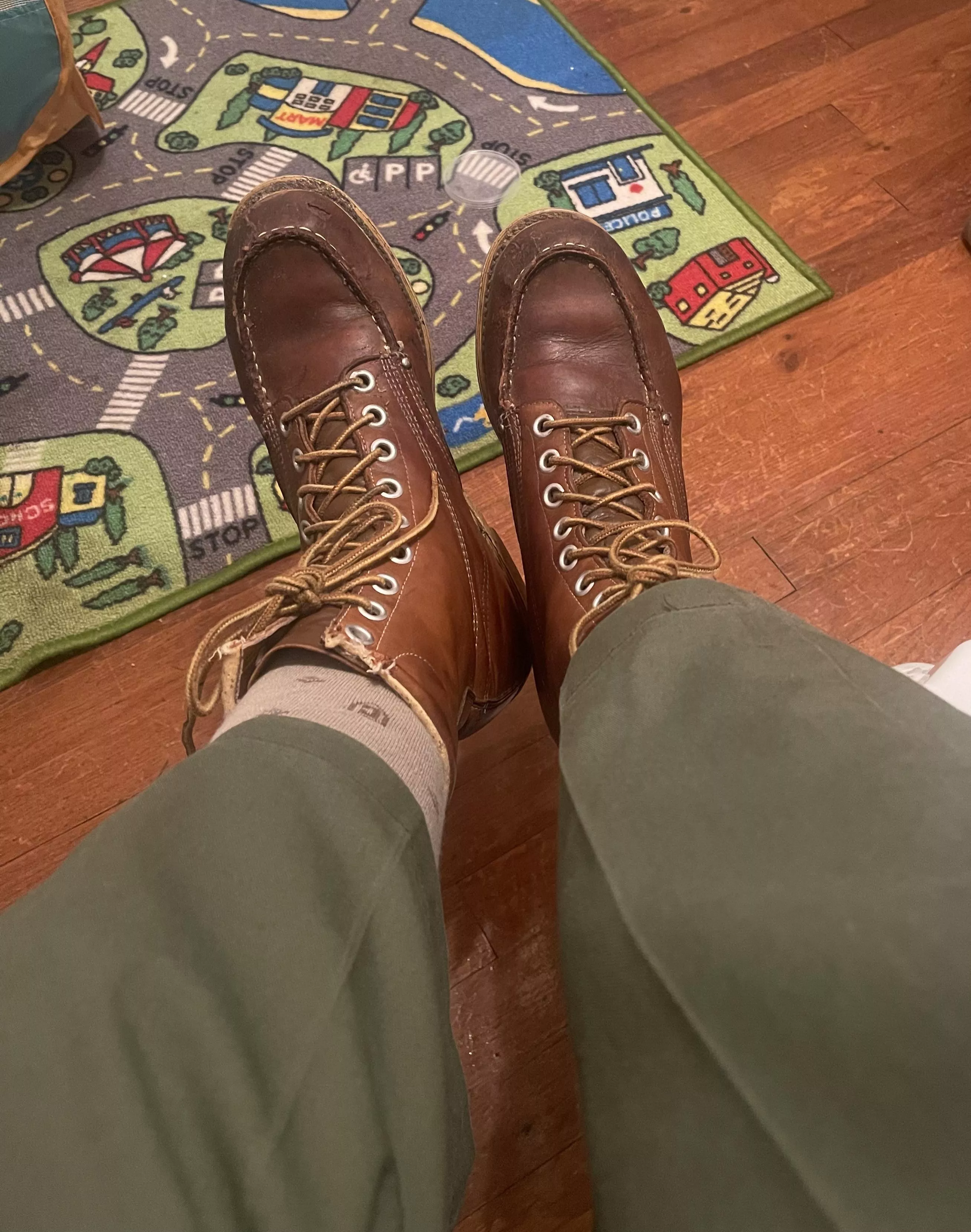 New thrift store boot goofin $2.99