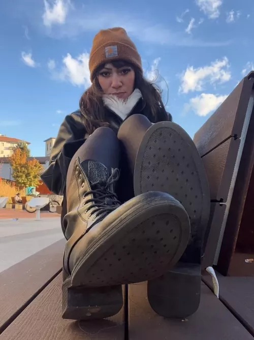 Right here, right now human carpet!