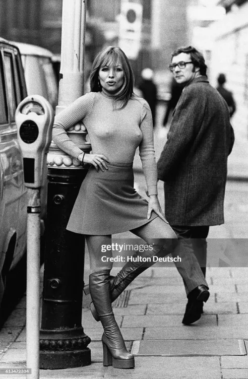 Sue Shaw, model from the 1960s