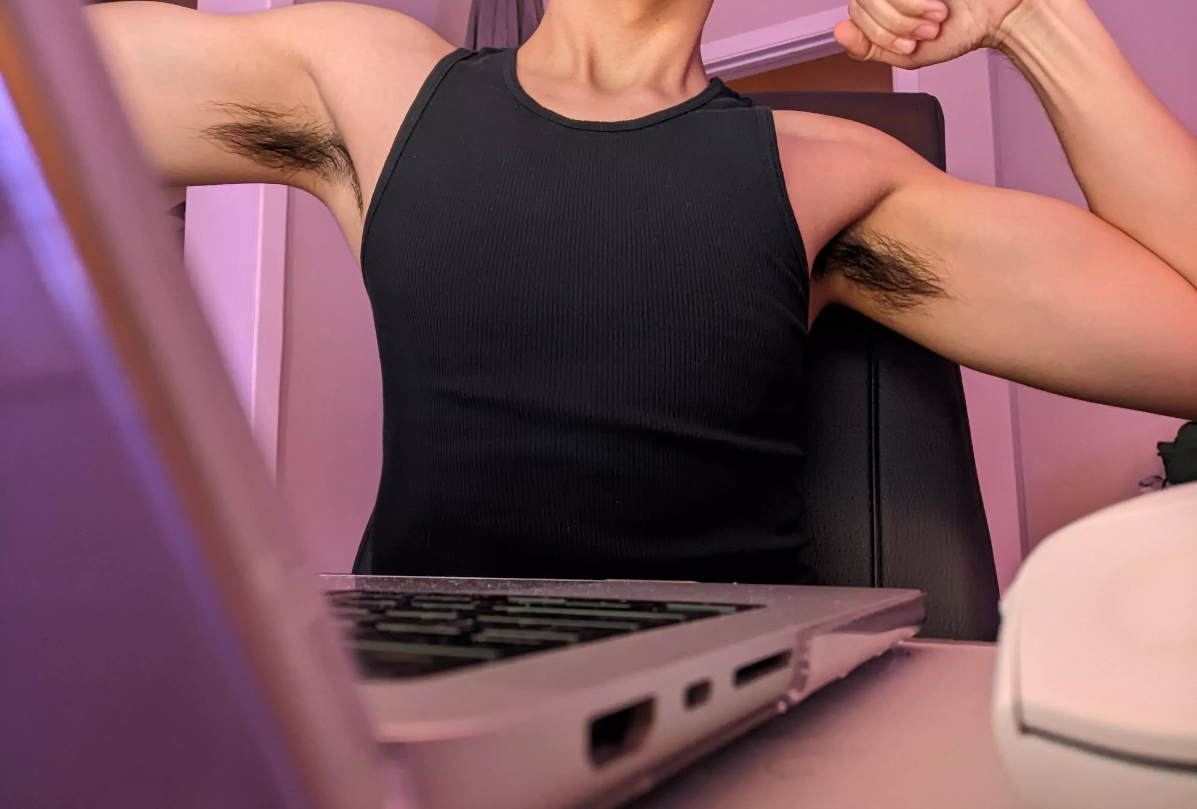 Time for a shower, I'm getting musky.