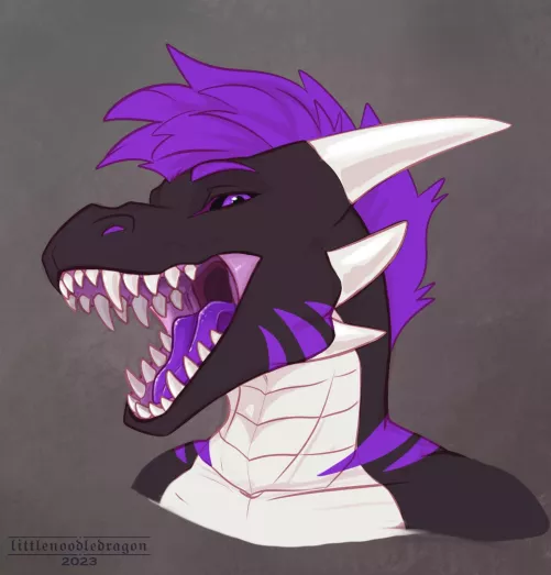 Toothy dragon!