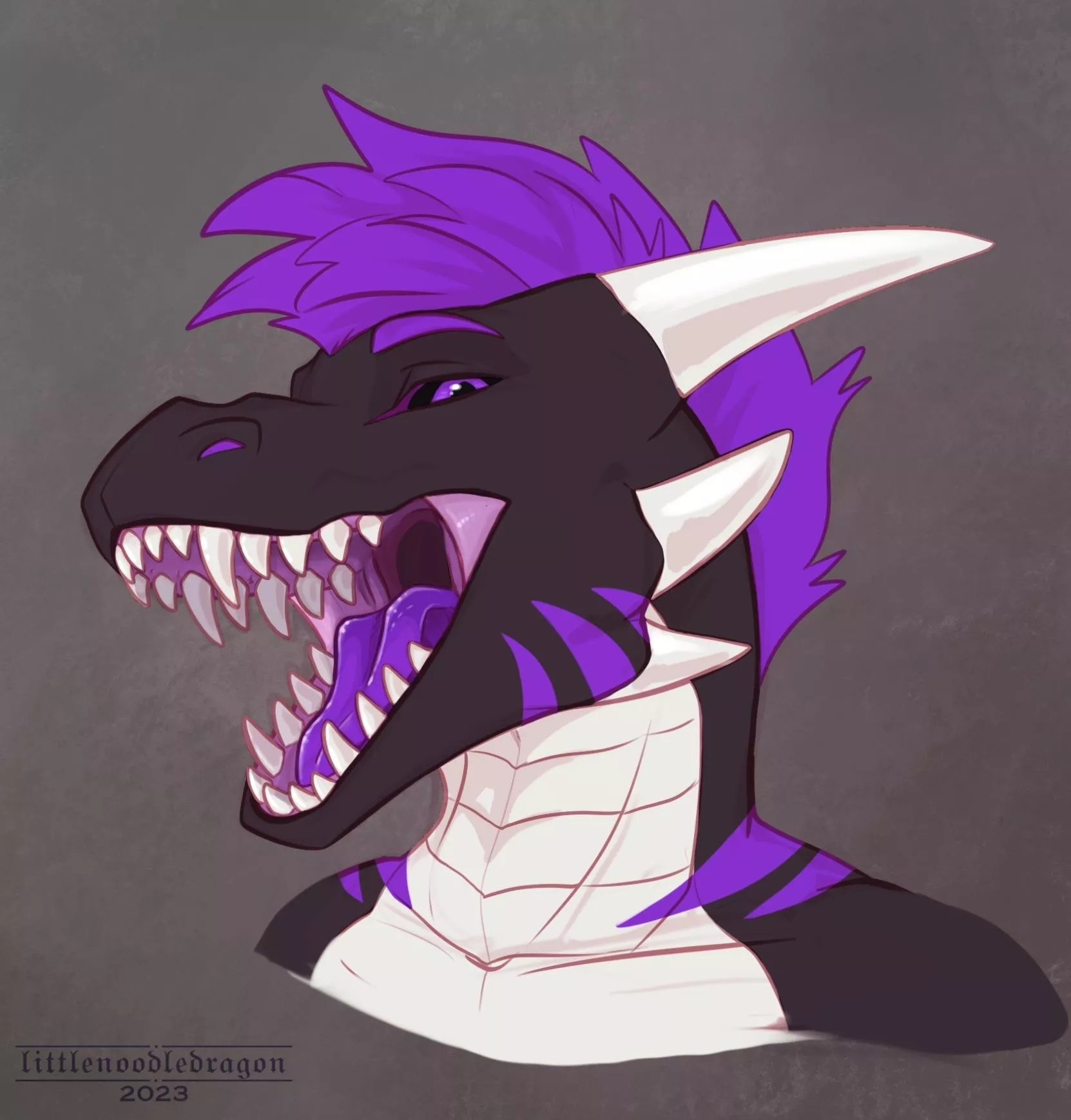 Toothy dragon!
