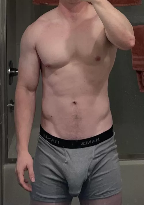 What would you do if I walked around the house like this