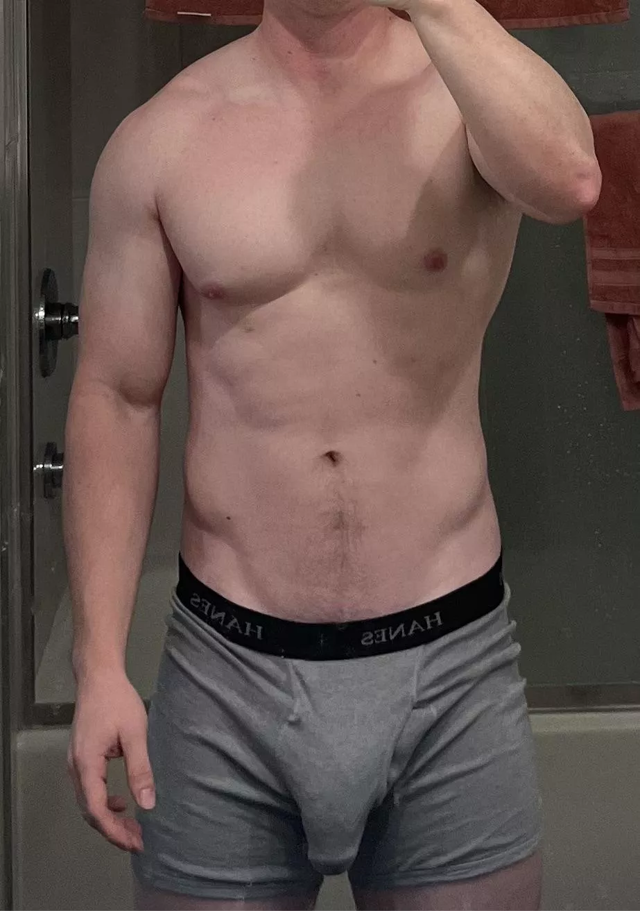 What would you do if I walked around the house like this