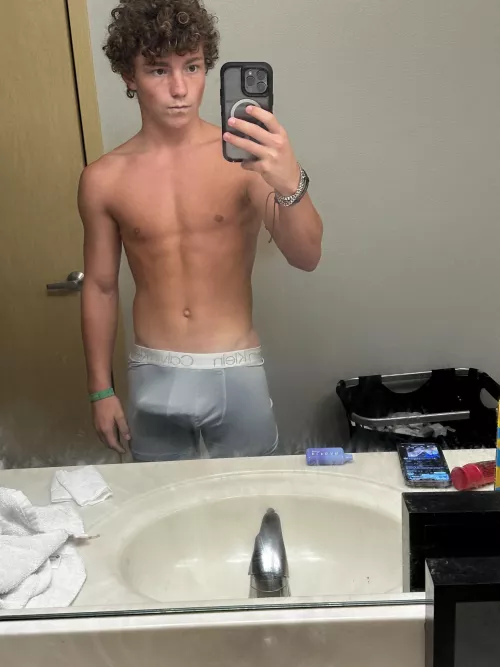 what would you do if you noticed my big load?