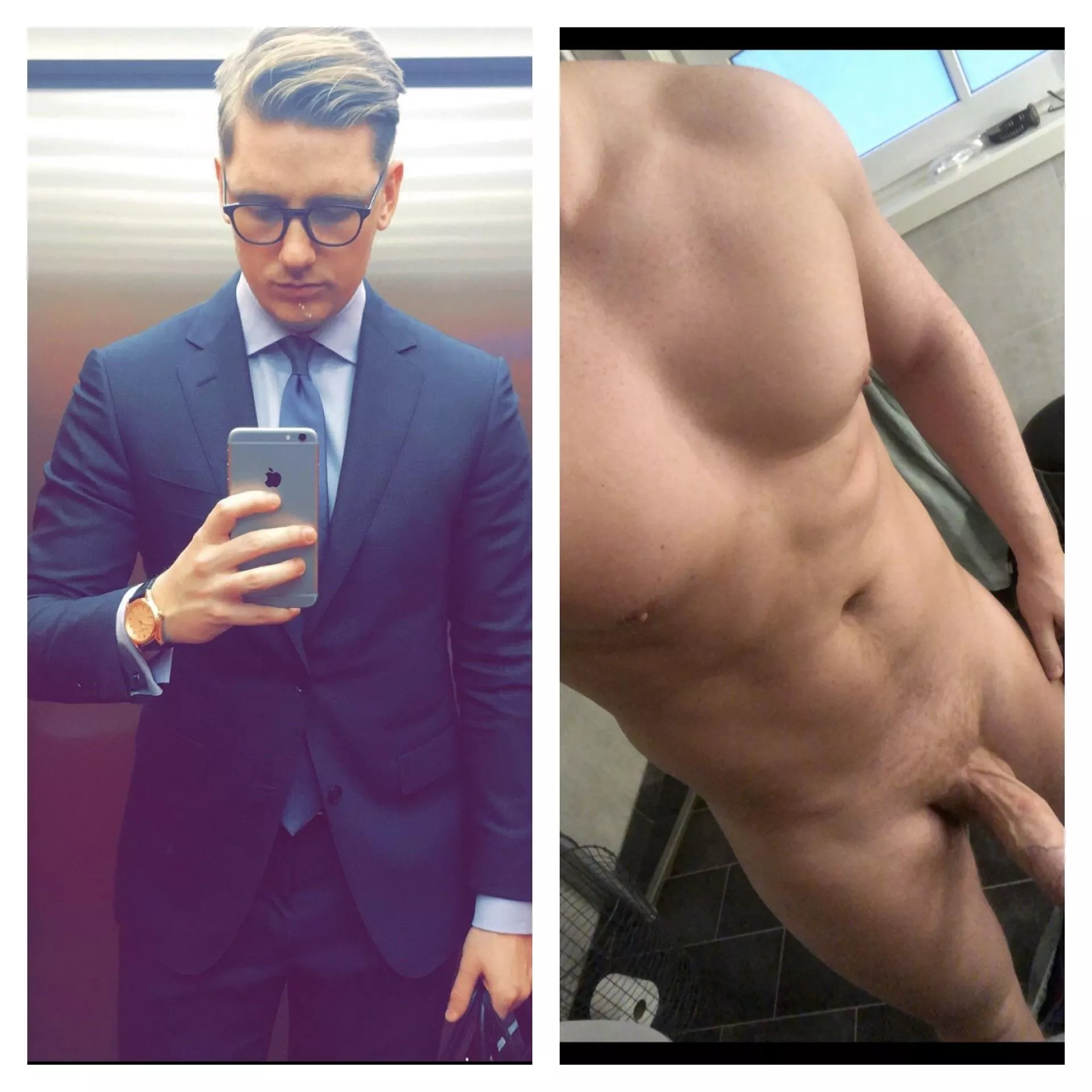 Whats hiding under the suit you might wonder? You dont need to wonder no more😋