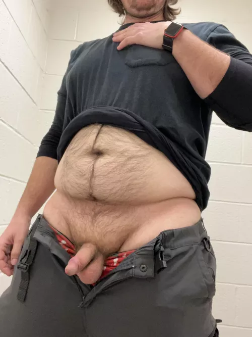 Who doesn’t like a night time work selfie?