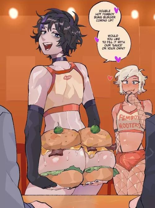 Would you order some double cheeseburgers?