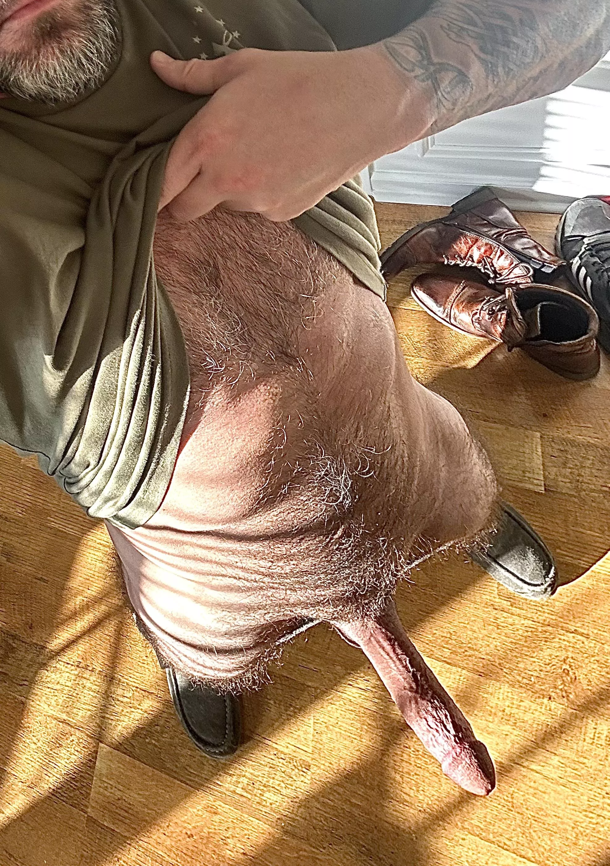 You sneaking away to suck or fuck your Dads (46) yr old best friend when he visits for Thanksgiving?