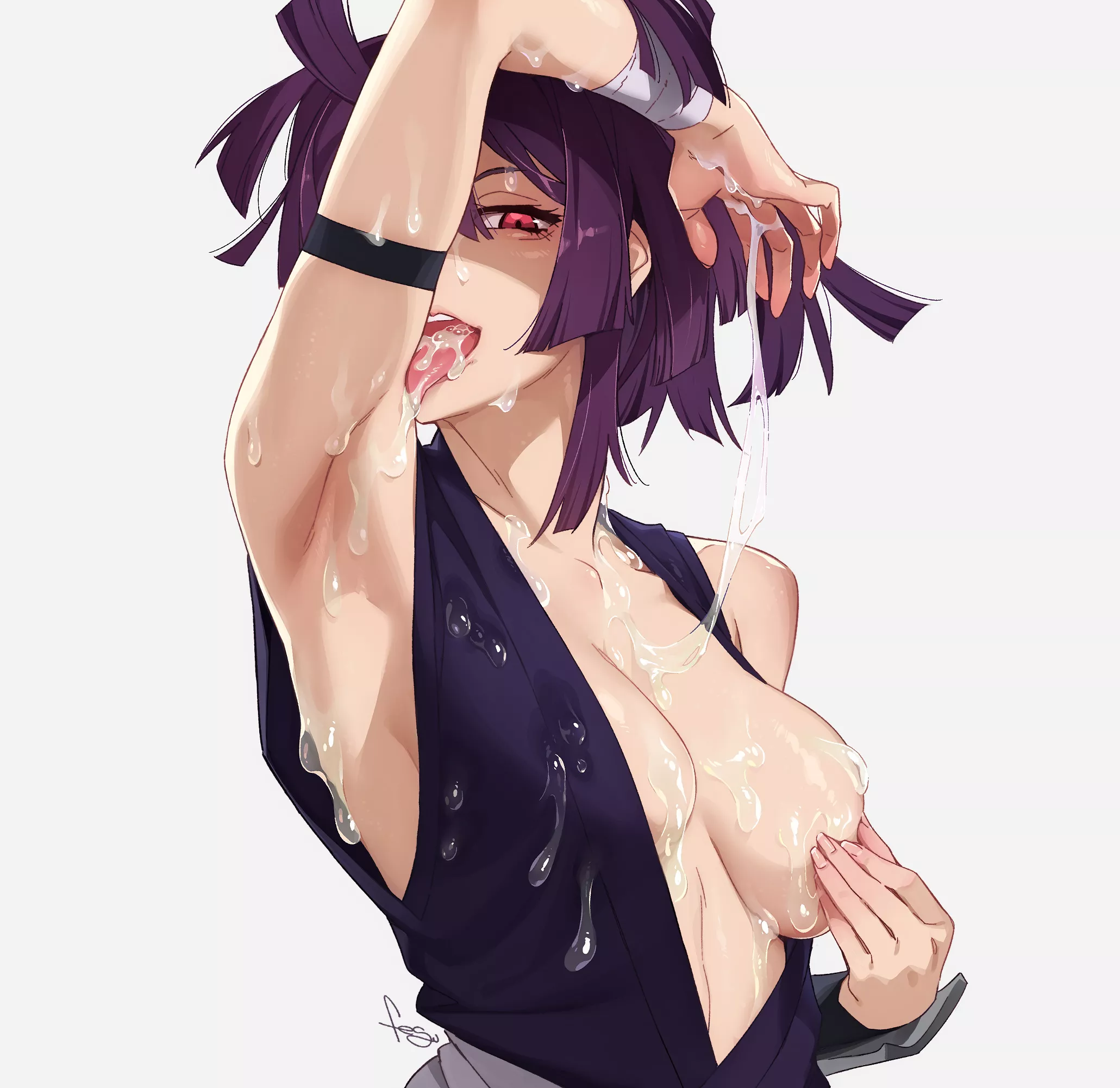 Yuzuriha soaking (feguruguru) [Hell's Paradise]