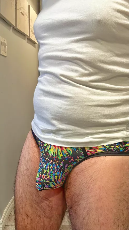 Anyone one else a little hot, am I over dressed?