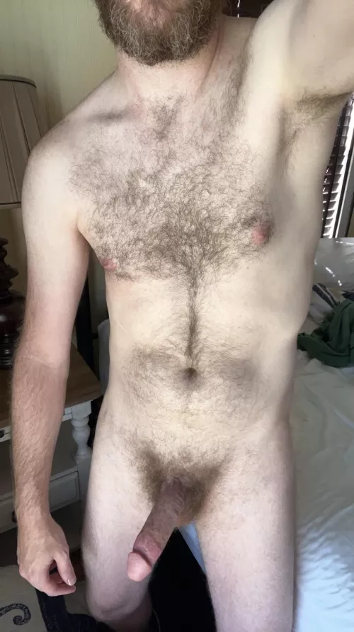 Beard, boner, and a bush