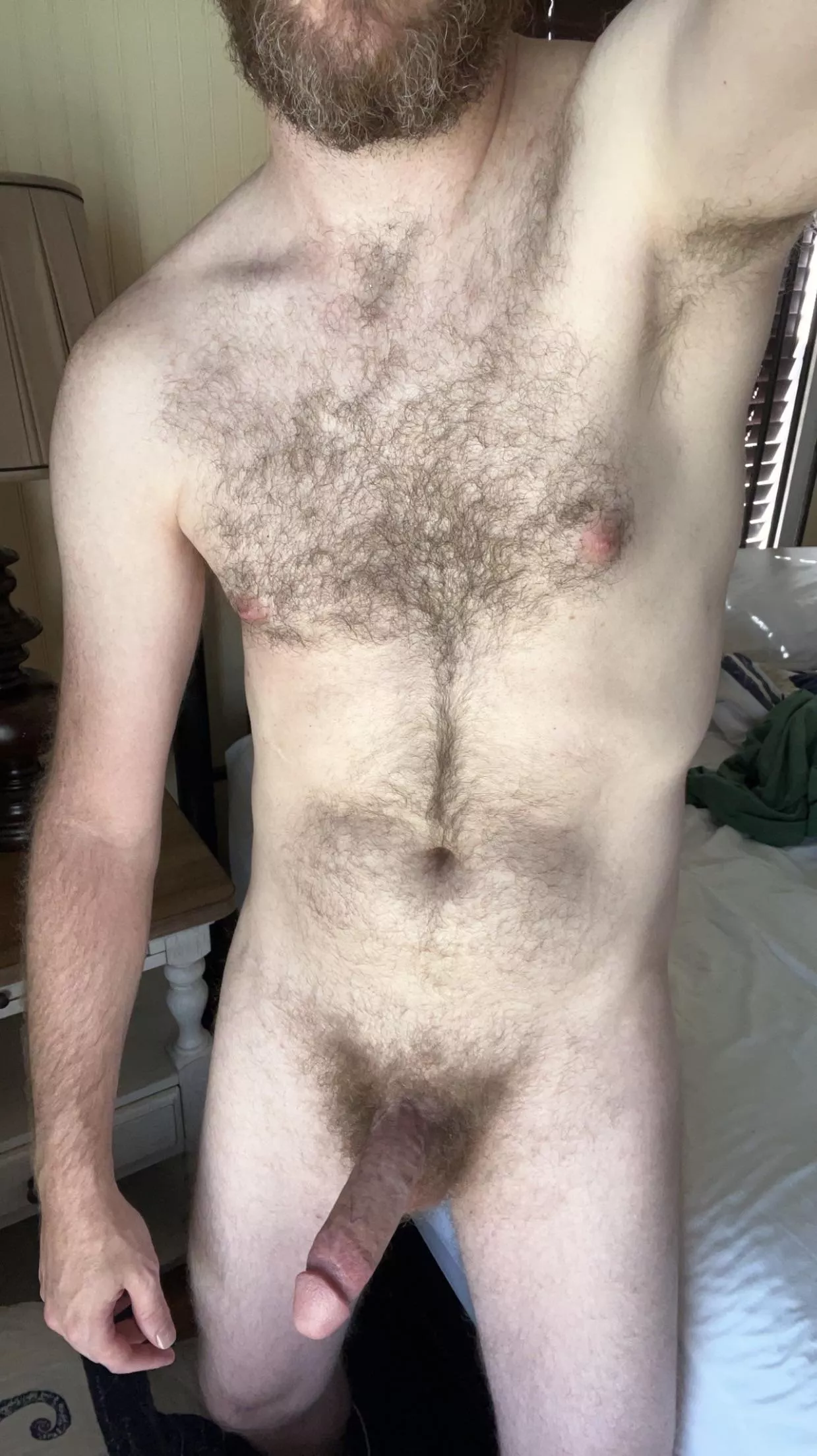 Beard, boner, and a bush