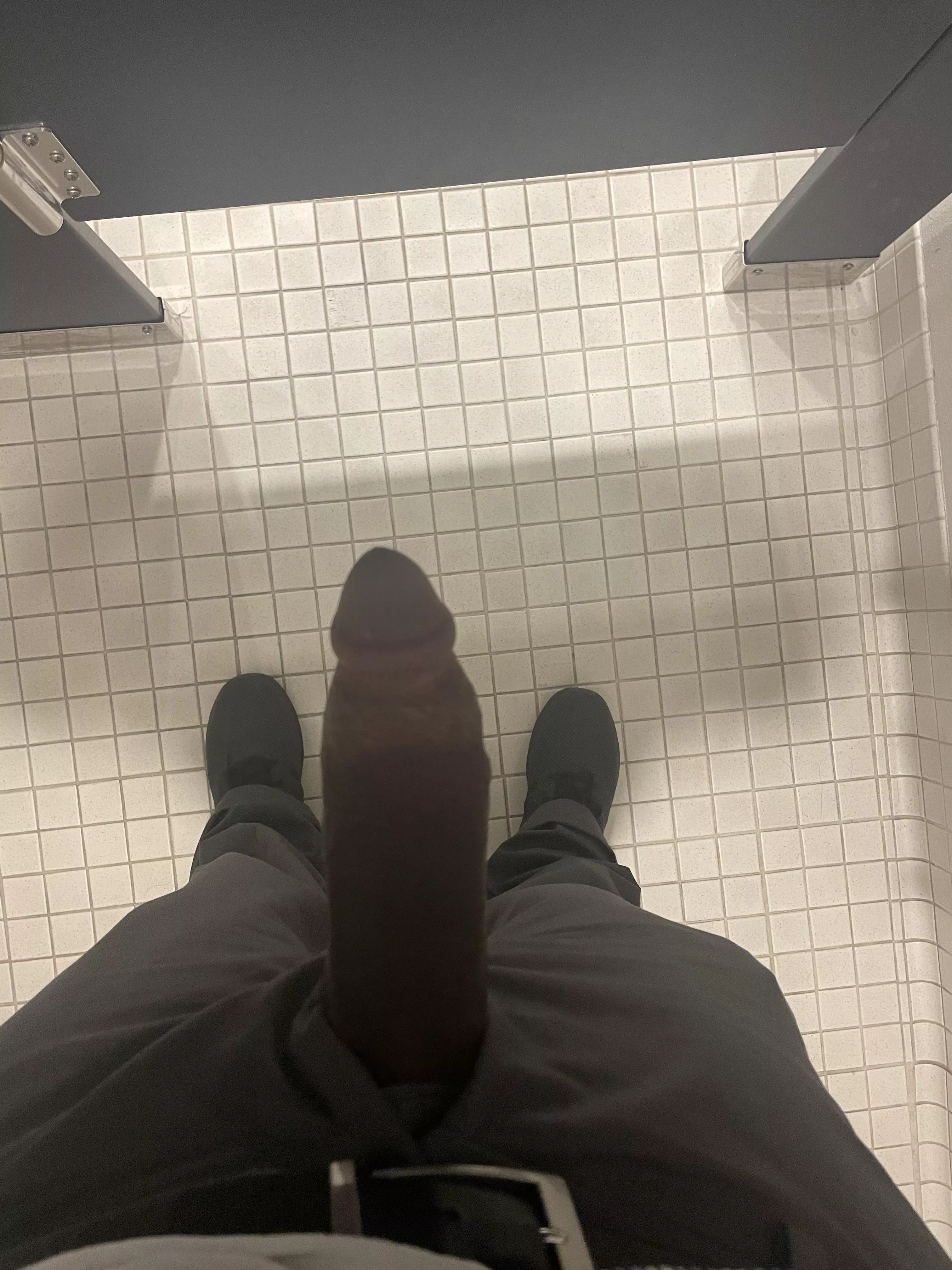 Boner at work. Should I stroke it?