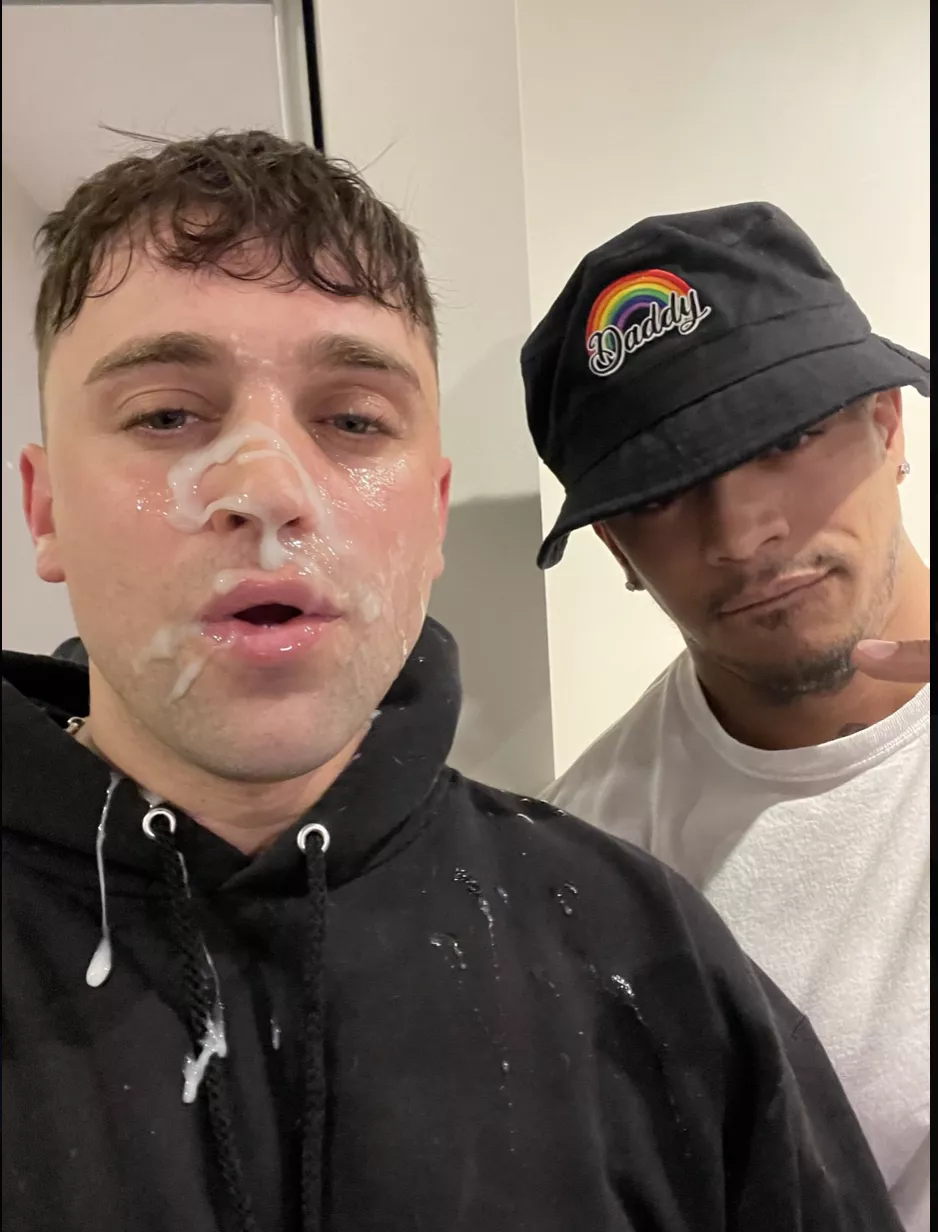 Bro busted all over me