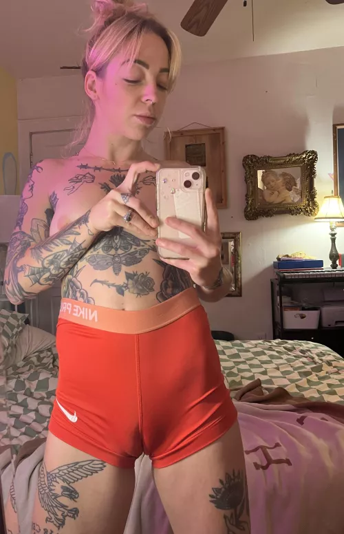 buy me new shorts so I can show off