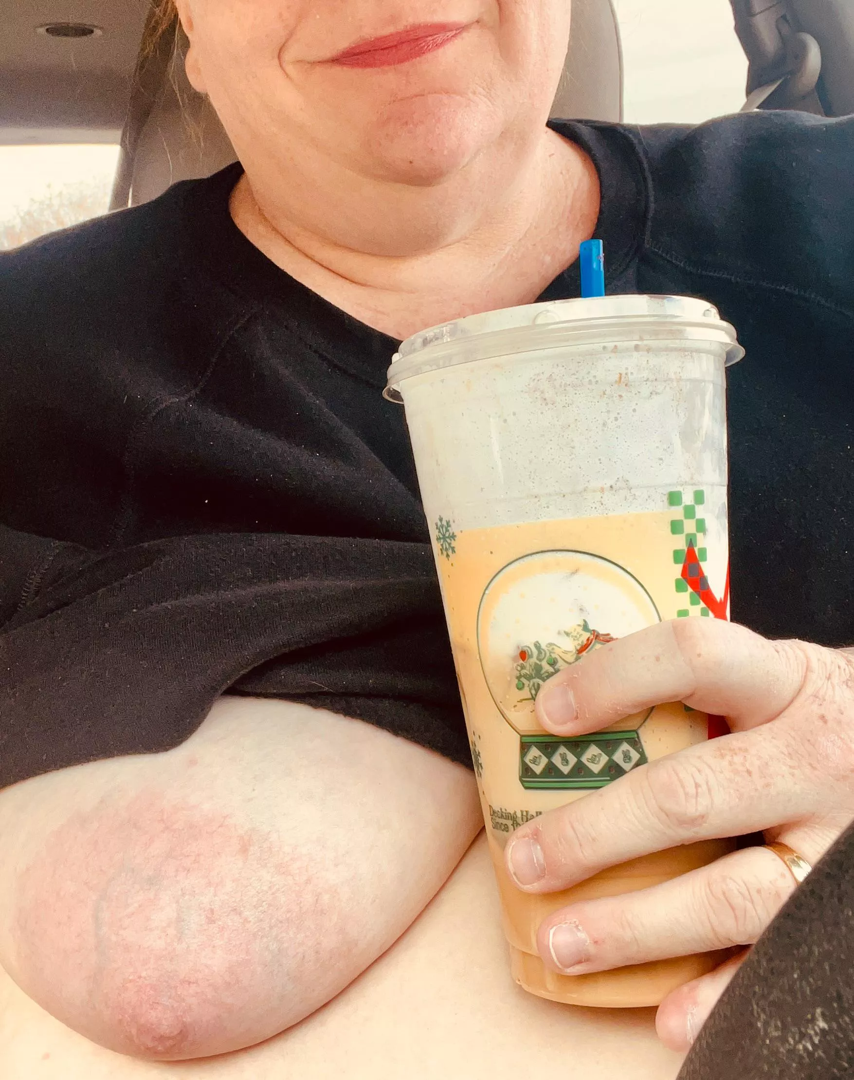 Coffee, the most important meal of the day! Guess what’s in my cup.😉