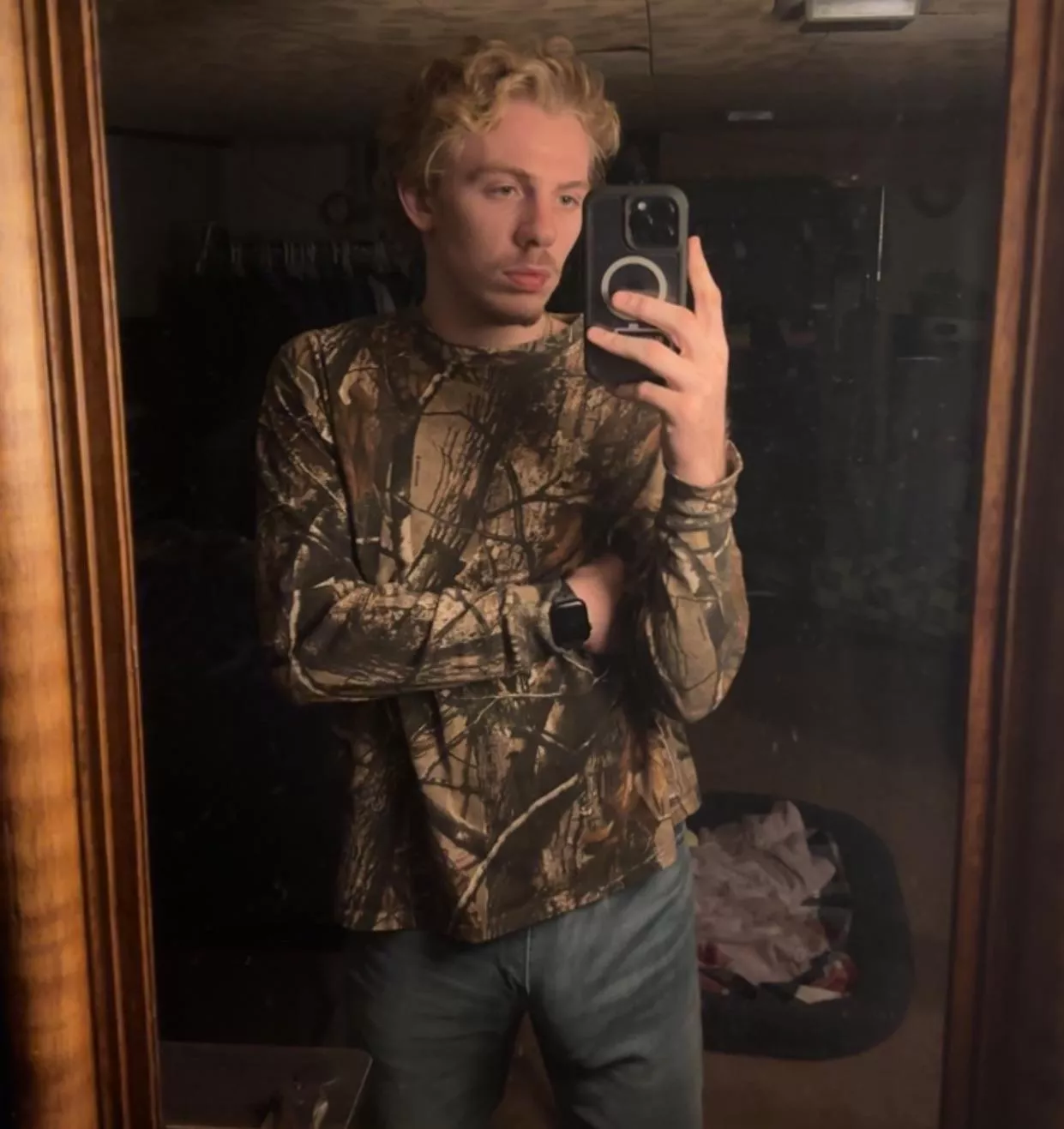 didn’t feel the need to wear boxers today, maybe should have😅