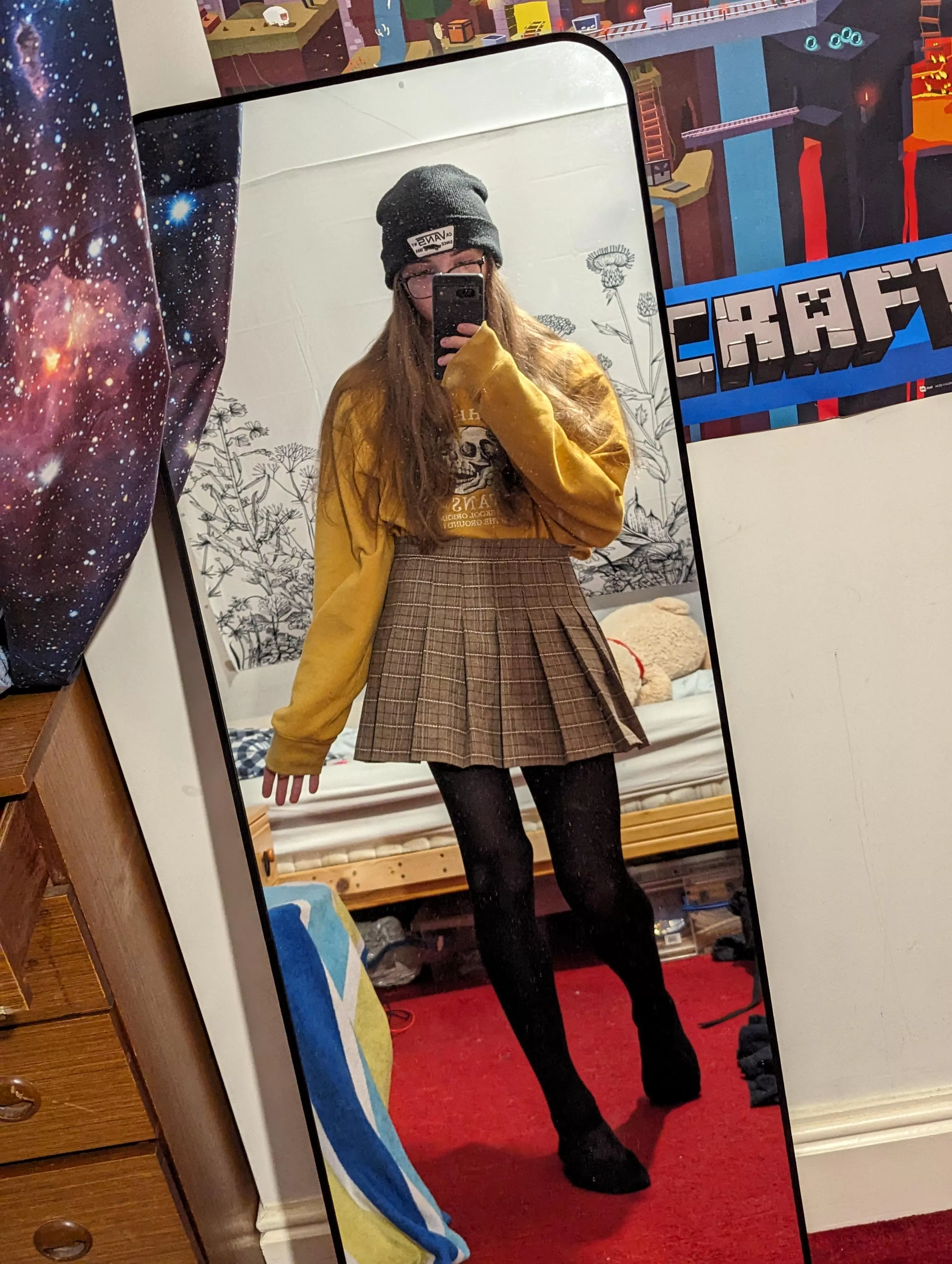 Do you like the new skirt?