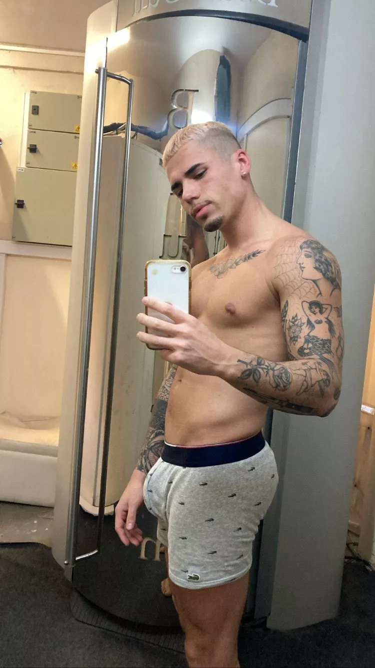 Do you want me to wear these boxer shorts or take them off?