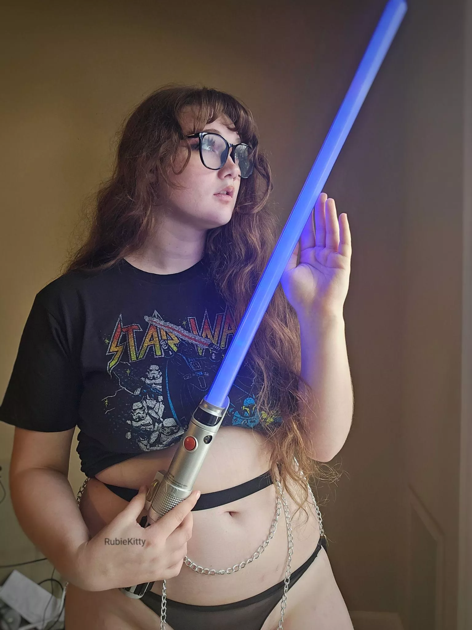 [F] Can I play with your lightsaber?