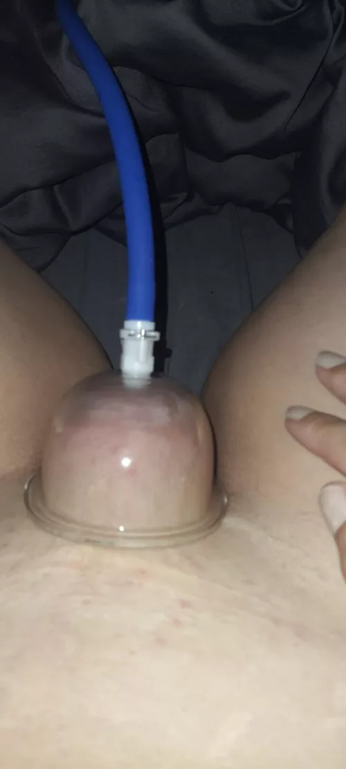 [F] First time having my pussy pumped...