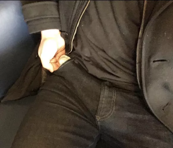 For as long as I can remember I’ve dealt with being hard in public by tucking it through my pocket. Anybody else do this?