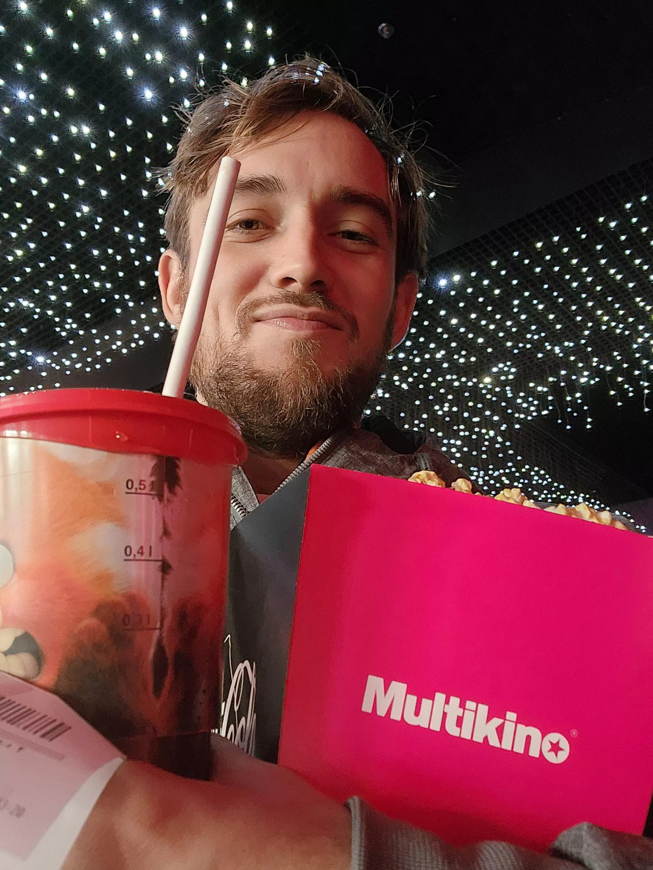 Going to cinema alone ^_^ my date didn't want to come